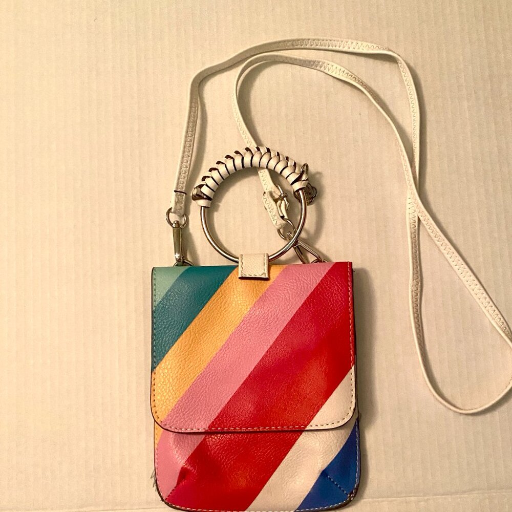Carlos Santana Crossbody/Wrislet/Rainbow Colors/Never used
